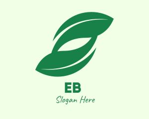 Green Eco Leaves Logo