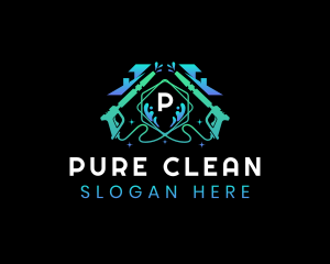 Power Wash Cleaner logo design