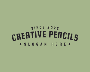 Hipster Apparel Startup logo design