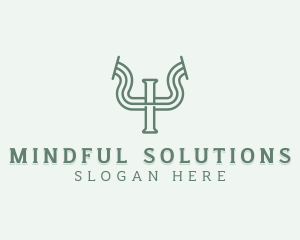 Counseling - Psychology Counseling Wellness logo design