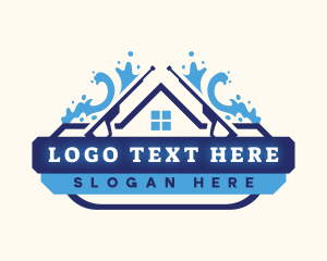 Spray - Housekeeping Pressure Wash logo design