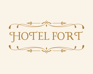 Premium Luxury Hotel logo design