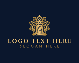 Elegant - Zen Yoga Fitness logo design