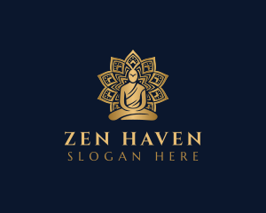 Zen Yoga Fitness logo design