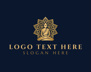 God - Zen Yoga Fitness logo design