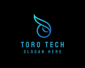 Futuristic Aviary Tech  logo design