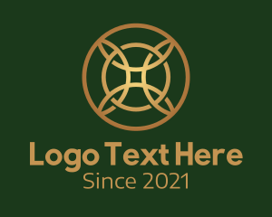Gothic - Gothic Circles Emblem logo design