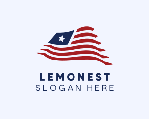 Liberian Country Flag Logo