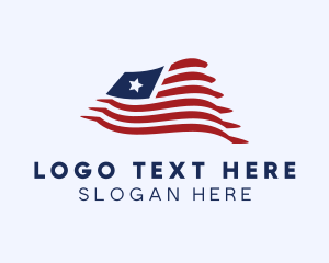 Democratic - Liberian Country Flag logo design