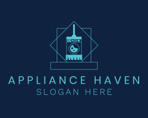 Laundry Cleaning Appliance  logo design