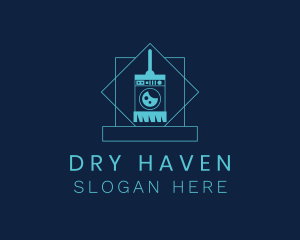 Laundry Cleaning Appliance  logo design