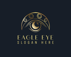 Mystic Lunar Eye logo design