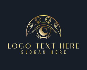 Eye - Mystic Lunar Eye logo design