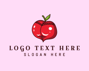 Lingerie - Sexy Radish Butt logo design