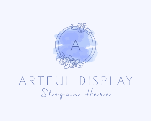 Blue Aesthetician Beauty  logo design