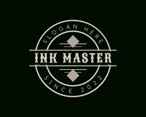 Tattoo Artist Studio logo design