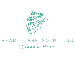 Garden Woman Wellness logo design