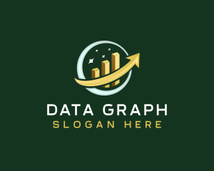 Arrow Graph Analytics logo design