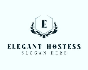 Elegant Floral Boutique logo design