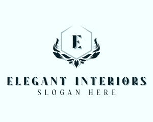 Elegant Floral Boutique logo design