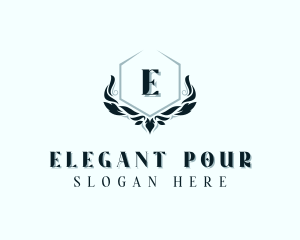 Elegant Floral Boutique logo design