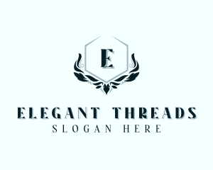 Elegant Floral Boutique logo design