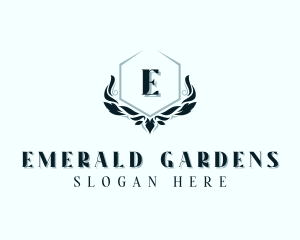 Elegant Floral Boutique logo design