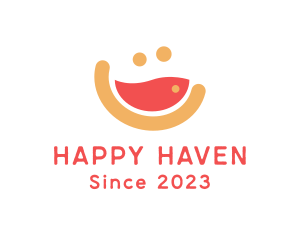 Happy Soup Diner logo design