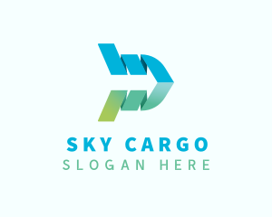 Arrow Freight Shipment logo design