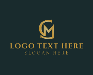 Perfume - Elegant Business Letter CM logo design