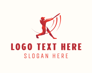 Baseball - Baseball Sports Athlete logo design