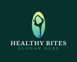 Yoga Fitness Excercise logo design