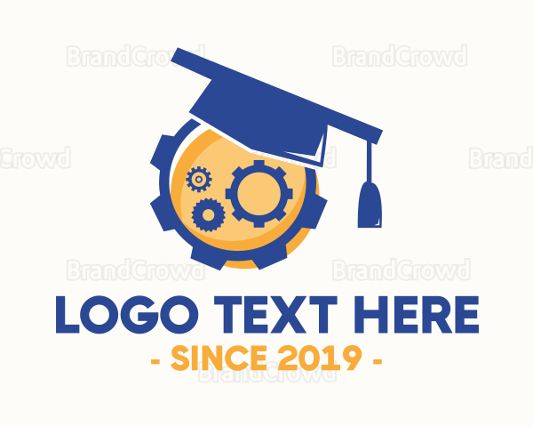 Industrial Mechanic Graduation Logo