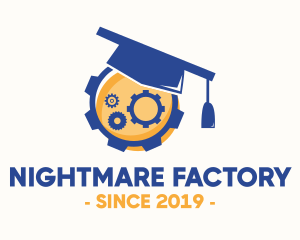 Industrial Mechanic Graduation logo design