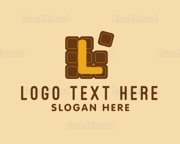 Chocolate Bar Puzzle Logo