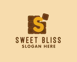 Sugar - Chocolate Bar Puzzle logo design