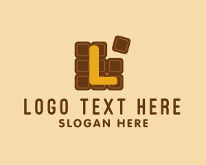 Chocolate Bar Puzzle  Logo