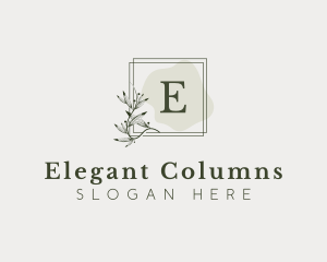 Elegant Leaf Fragrance logo design