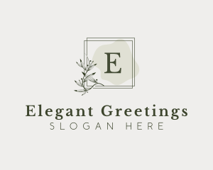 Elegant Leaf Fragrance logo design