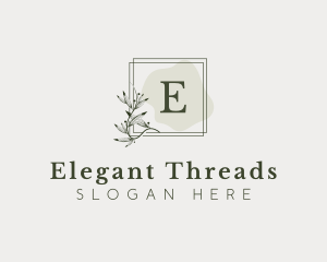 Elegant Leaf Fragrance logo design