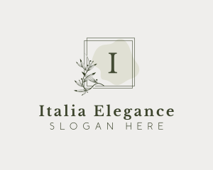 Elegant Leaf Fragrance logo design