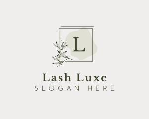 Elegant Leaf Fragrance logo design