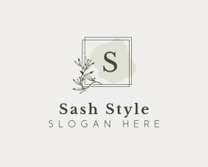 Elegant Leaf Fragrance logo design