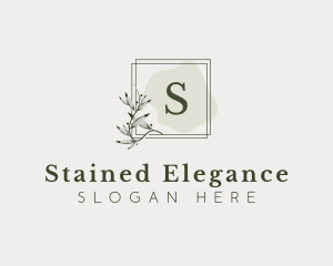 Elegant Leaf Fragrance logo design