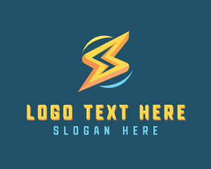 Lighting Power Electricity logo design