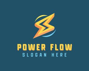 Lighting Power Electricity logo design