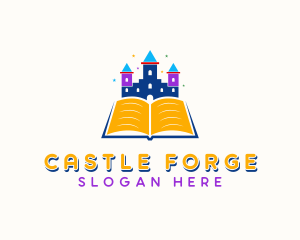 Kindergarten Castle Daycare logo design