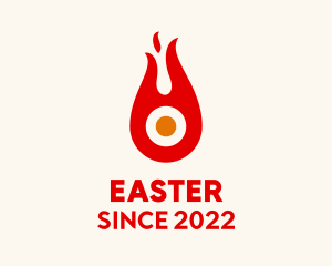 Spicy Egg Street Food logo design