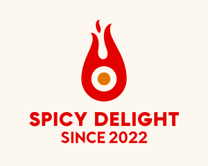 Spicy - Spicy Egg Street Food logo design