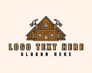 Hammer - Hammer Cabin Woodwork logo design